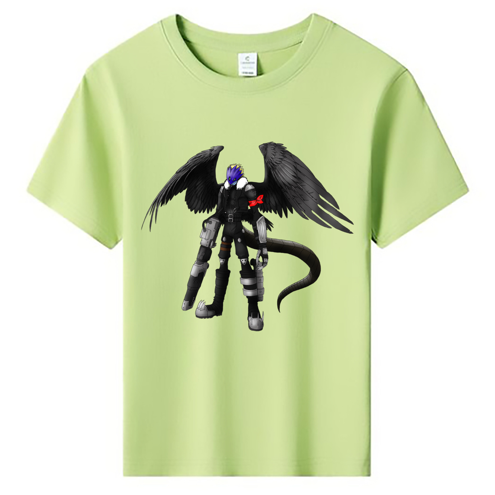 （画像用） Digimon デジタルモンスター/デジモン 綿100％キッズTシャツ（フロントプリント）